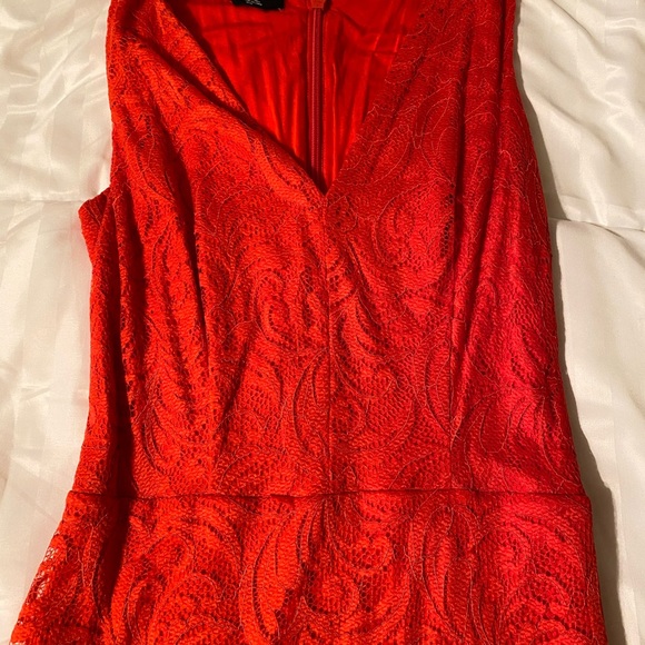 bebe Dresses & Skirts - Bebe dress coral size medium